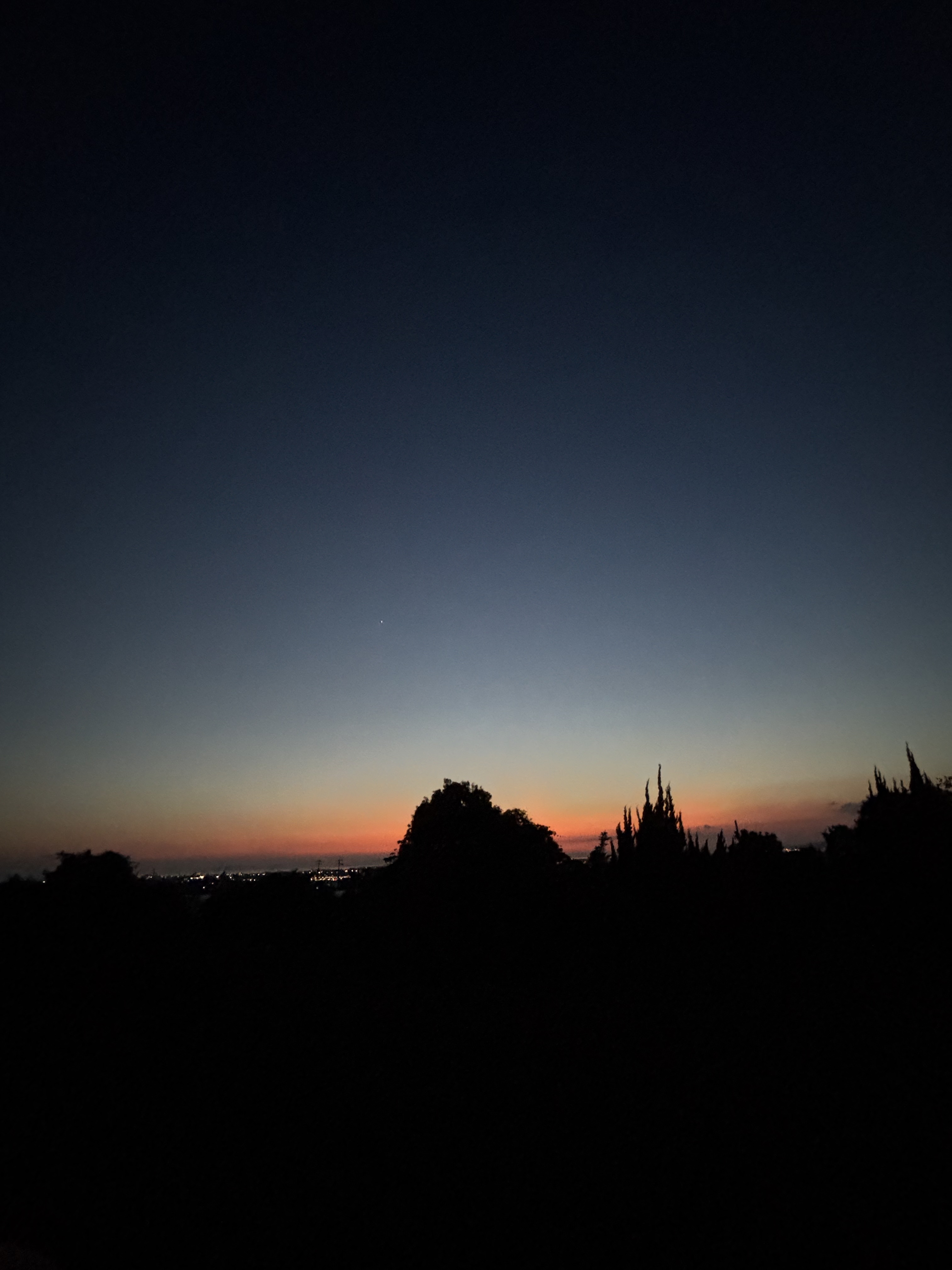 夕暮れの空